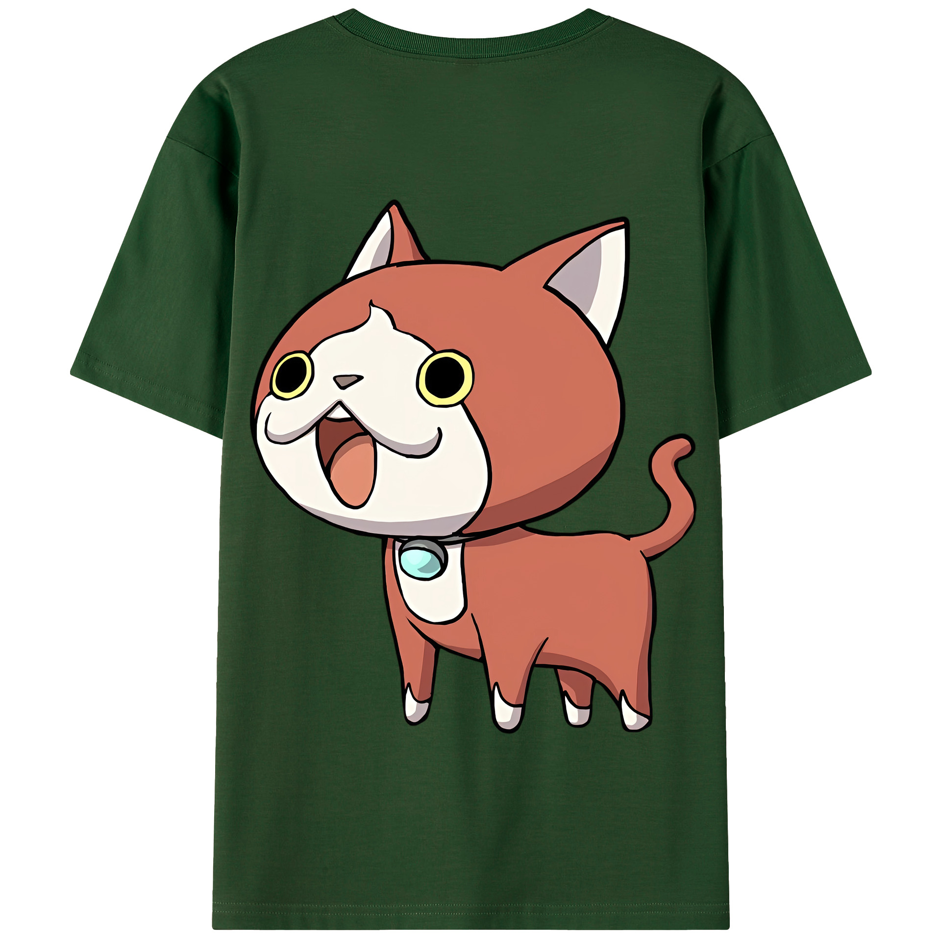 （画像用） 妖怪ウォッチ Yo-kai Watch 綿100％半袖Tシャツ（背面プリント）